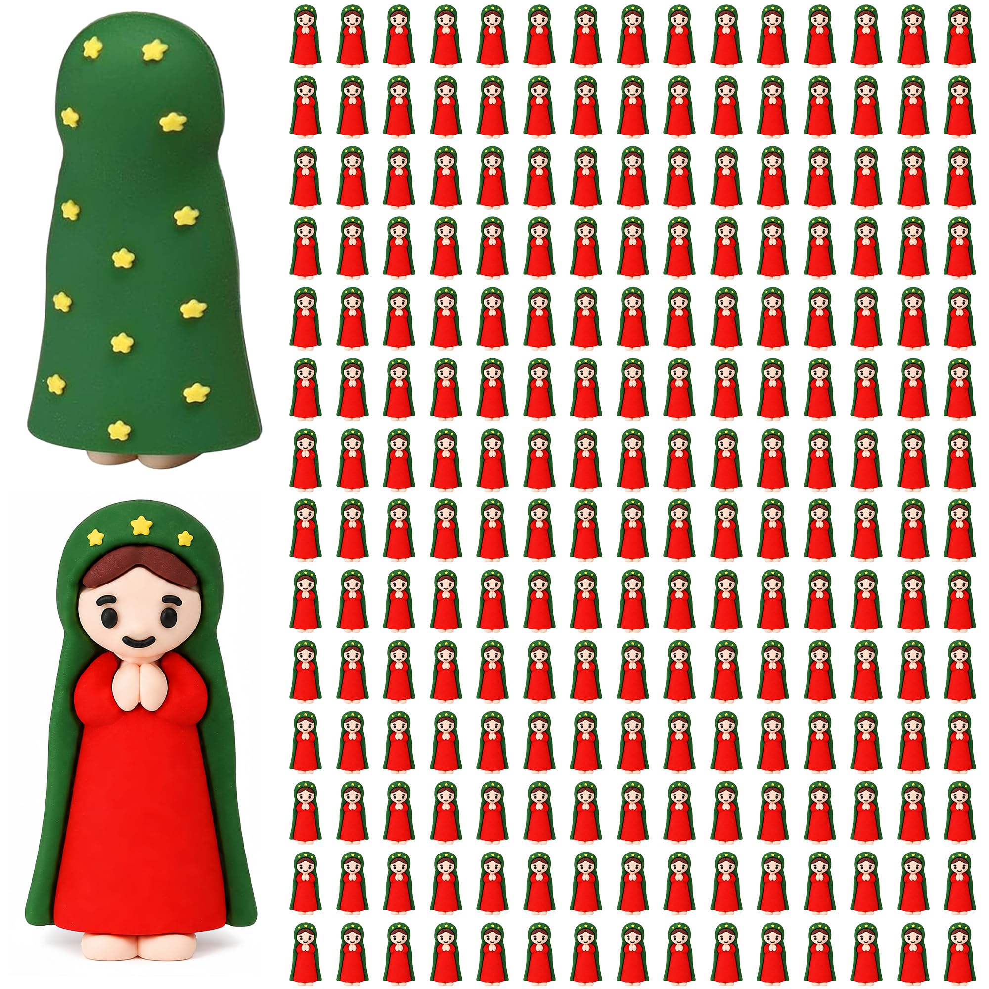 Statues Little Mary compactes et délicates pour artisanat de foi