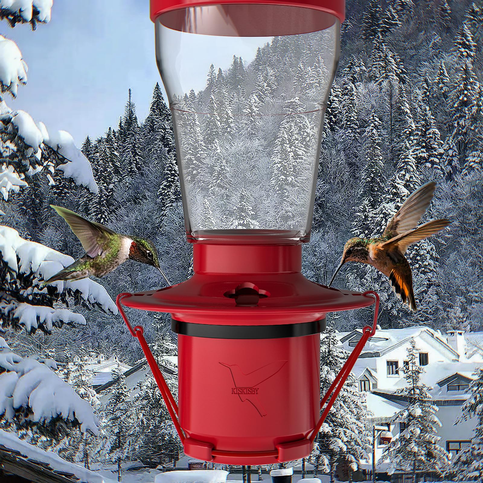 Amazon.com : Hummingbird Feeder Heater, Attaches to Bird Feeder Bottom ...