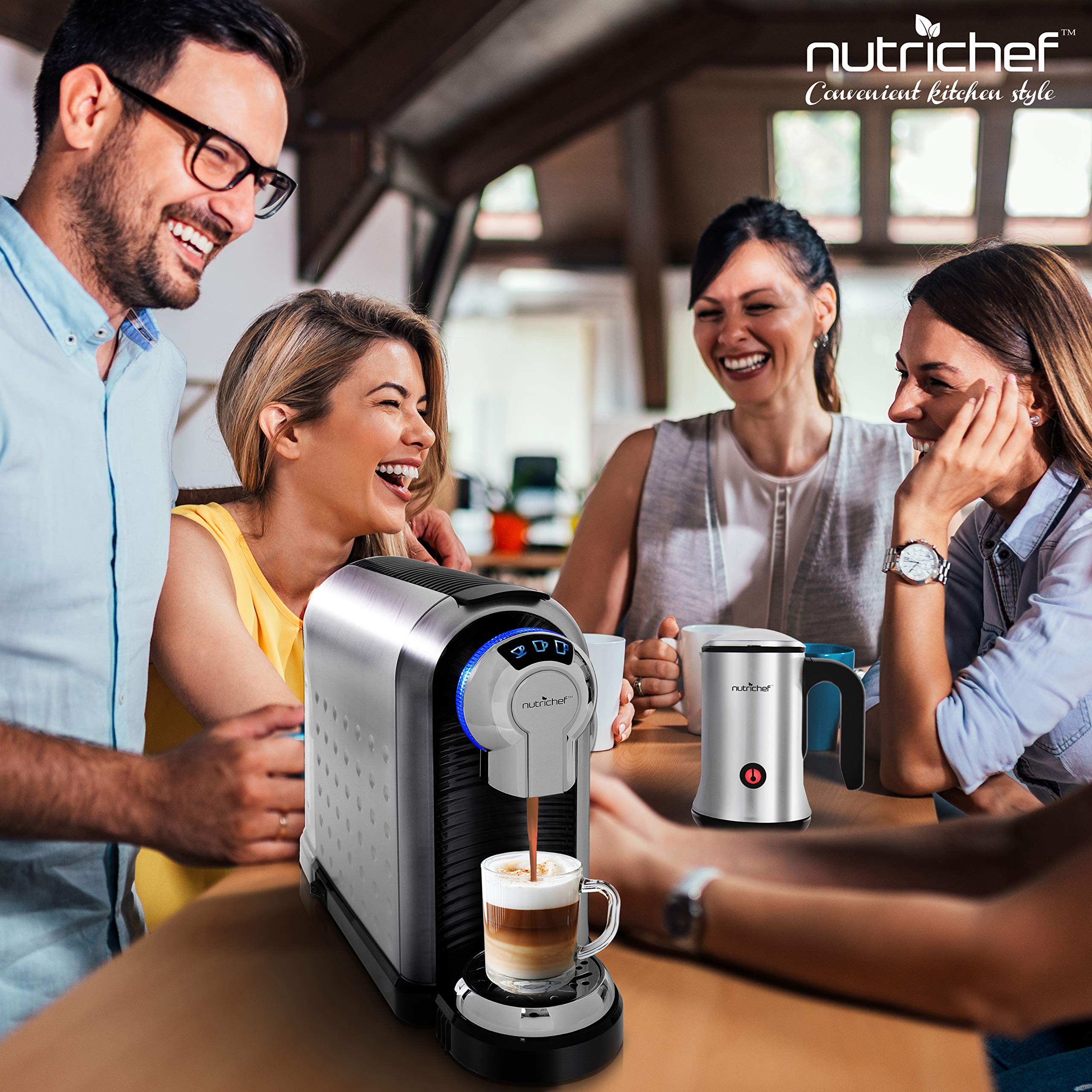 nutrichef espresso machine