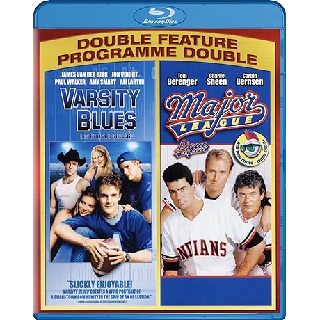 Varsity Blues / Major League (Double Feature) (Blu-ray): A Memorable Doubleheader for Sports Fans