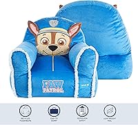 Vista 18 de Idea Nuova Gabby's Dollhouse - Sofá tipo puf suave y cómodo para niños