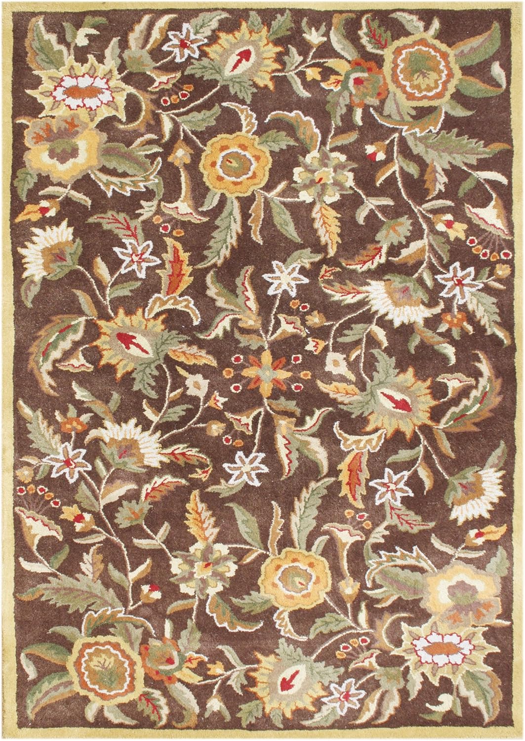 ZnZ Rugs Gallery Handmade New Zealand Blend Wool Rug, 9 by