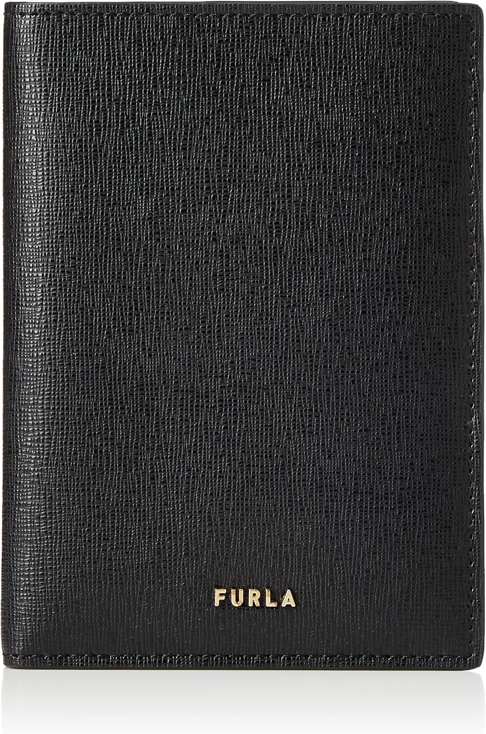 Furla 1007-O6000 Linda S Passport Holder, Women's Card Case, Nero