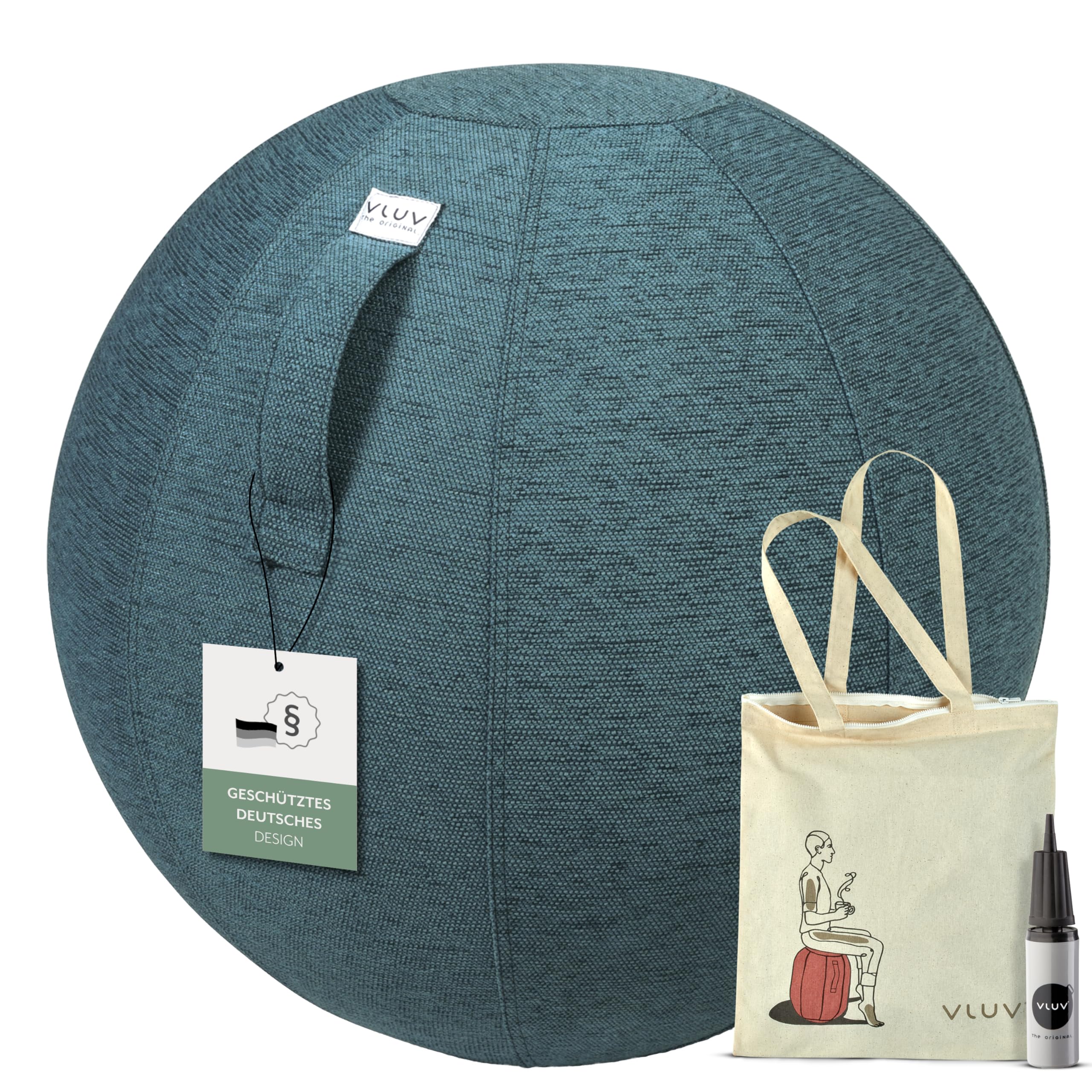 ハーフェレジャパン ヴィーラブ 65cm バランスボール ハンドル付き グレー Amazon.co.jp: ハーフェレジャパン ヴィーラブ 65cm ペトロール