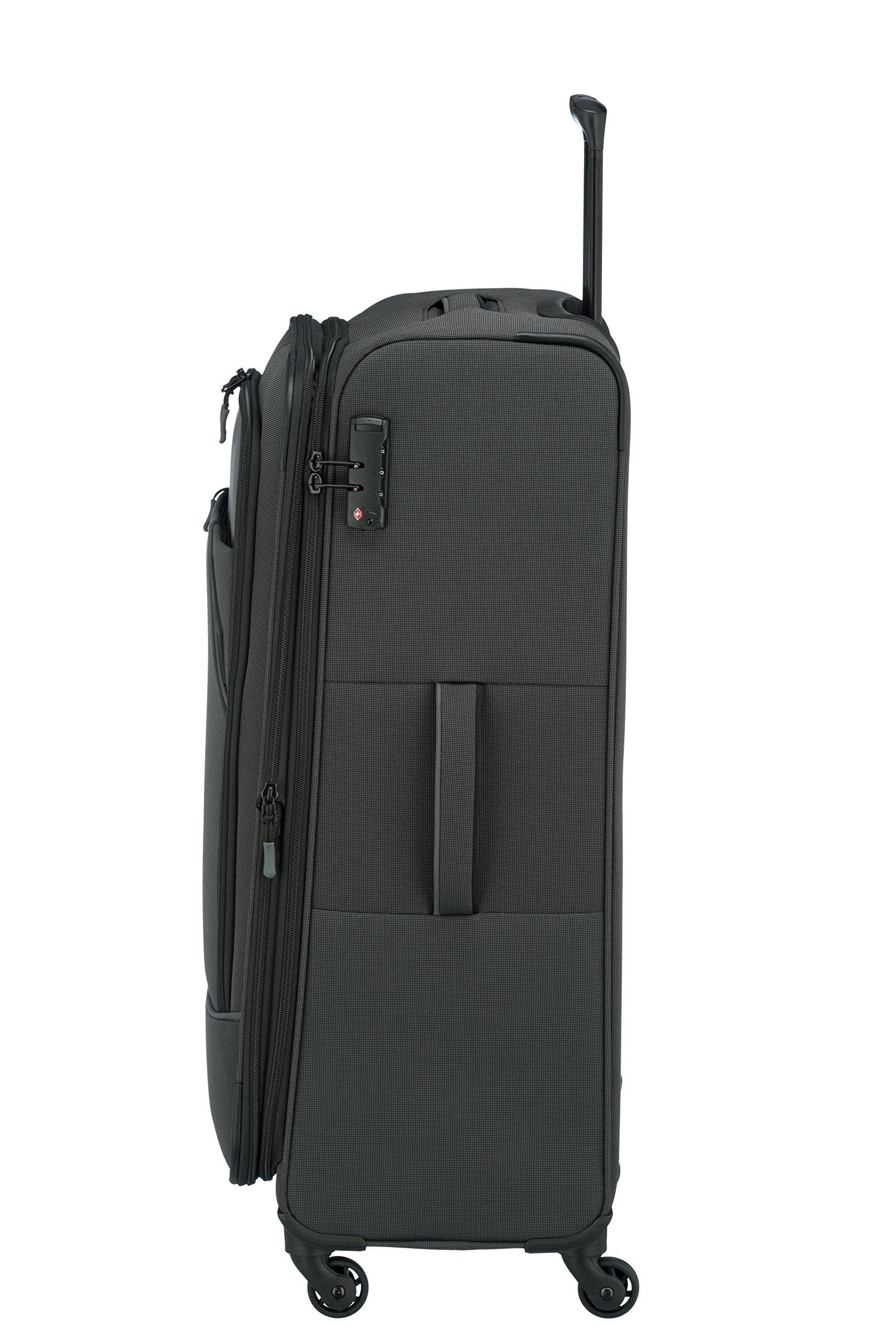 Travelite Derby Walizka z Czteroma Kółkami, 77 cm, Antracytowy