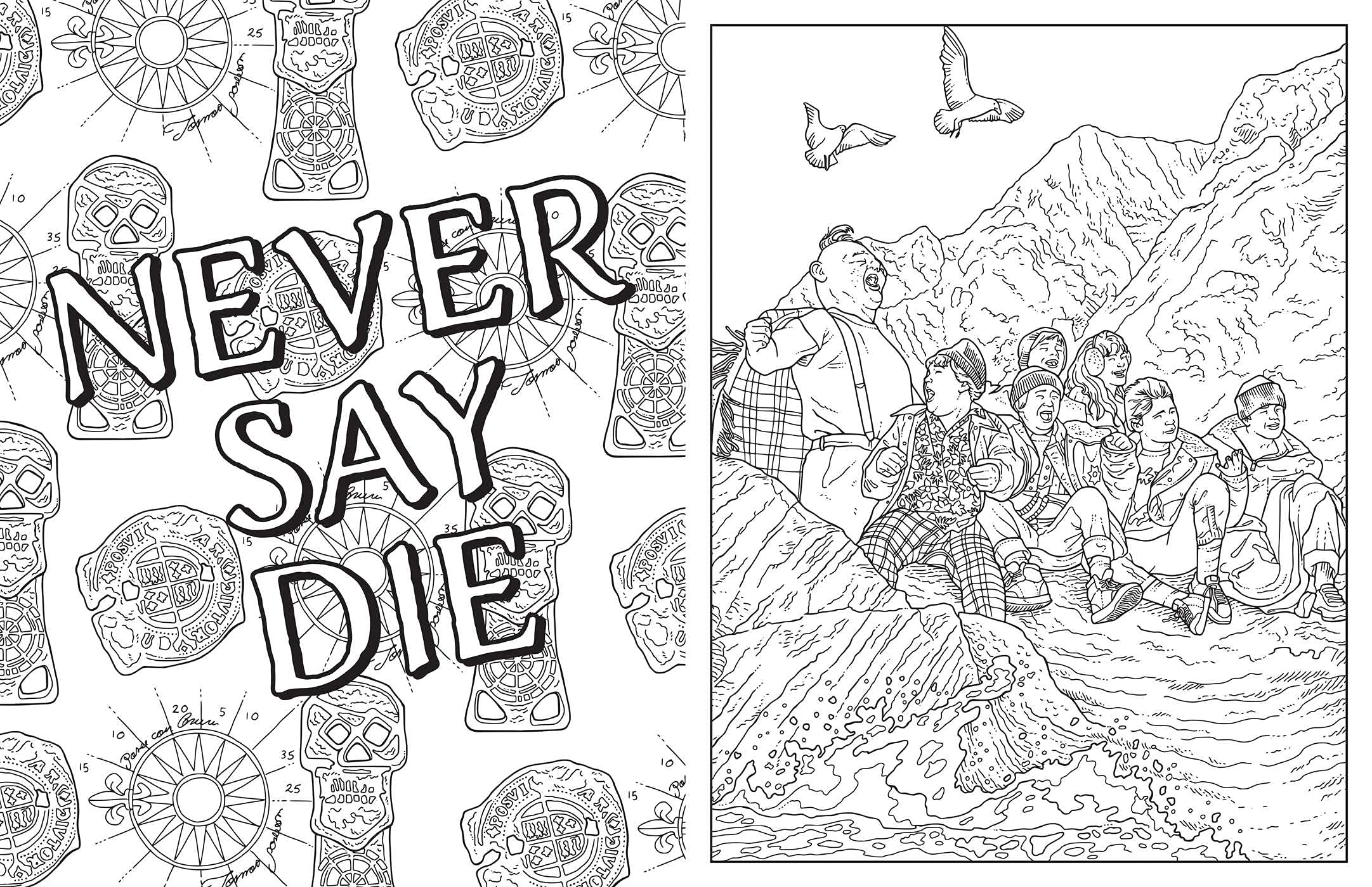 The Goonies: The Official Coloring Book