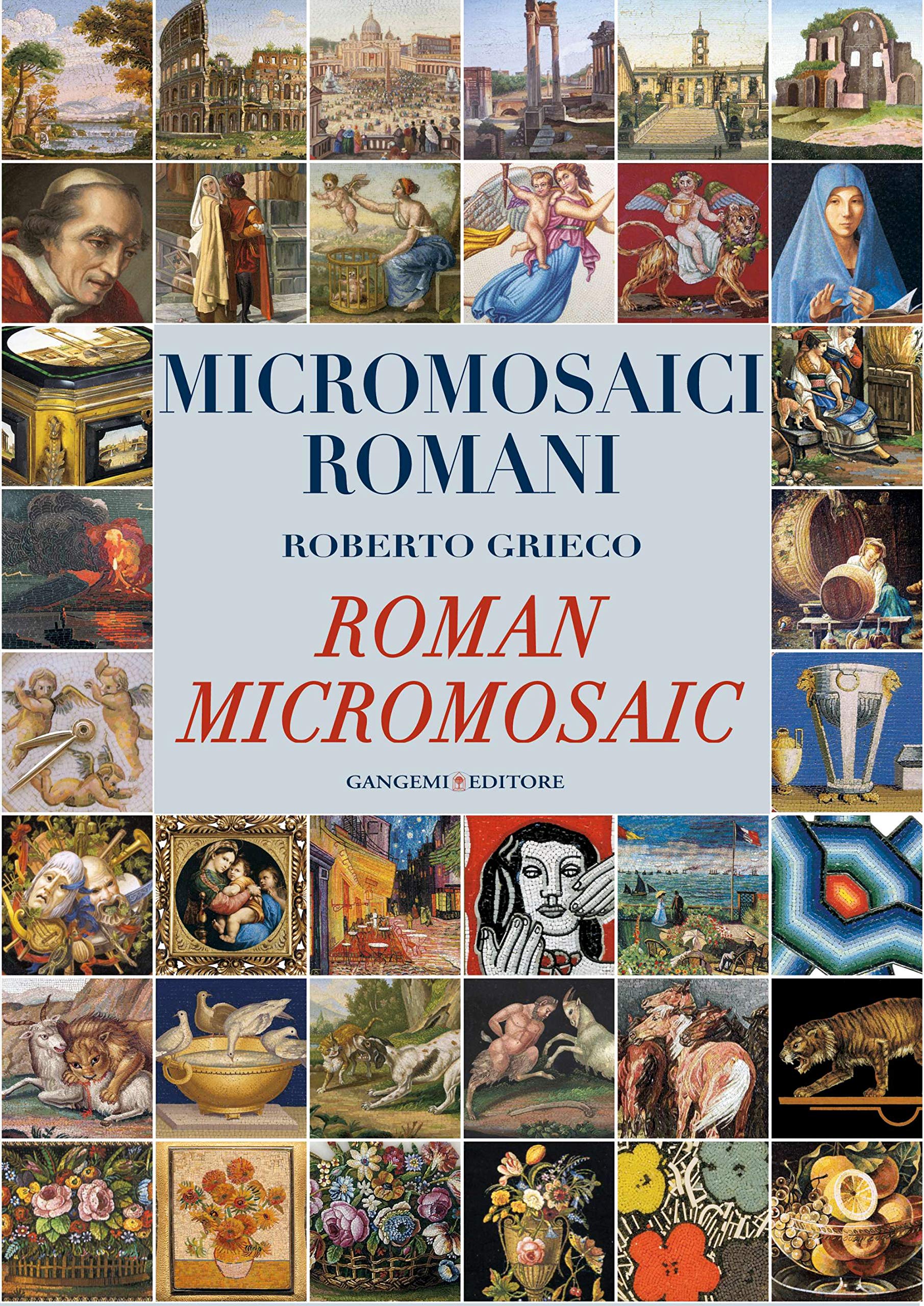 Roman Micromosaic : objet d'art de collection et micromosaïque italienne ancienne