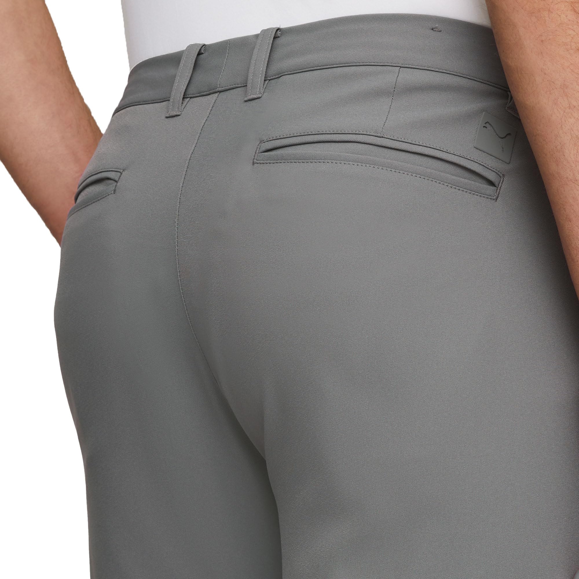 PUMA Pantalon de concessionnaire Golf, Bleu Ardoise, 32W / 32L Homme