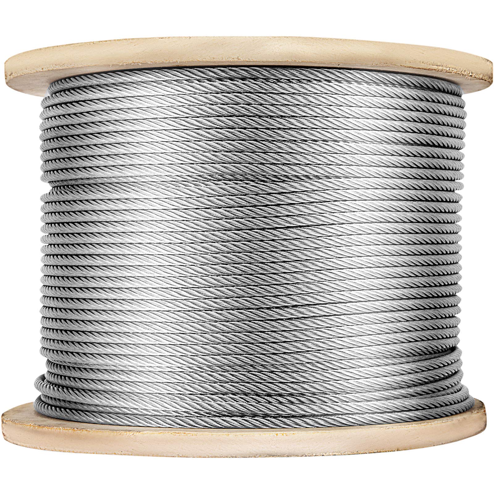 Buy Mophorn Stainless Steel Cable Railing 1/8"x 500ft, Wire Rope 316