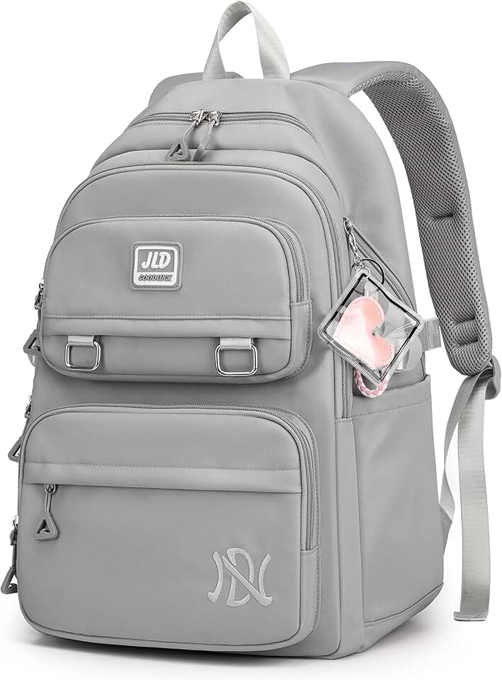 Mochila Feminina Bolsa Escolar Impermeável Para Notebook 15,6 Polegadas- Mochila Casual Grande de Nylon-Mochila para Viagem-VANOVA