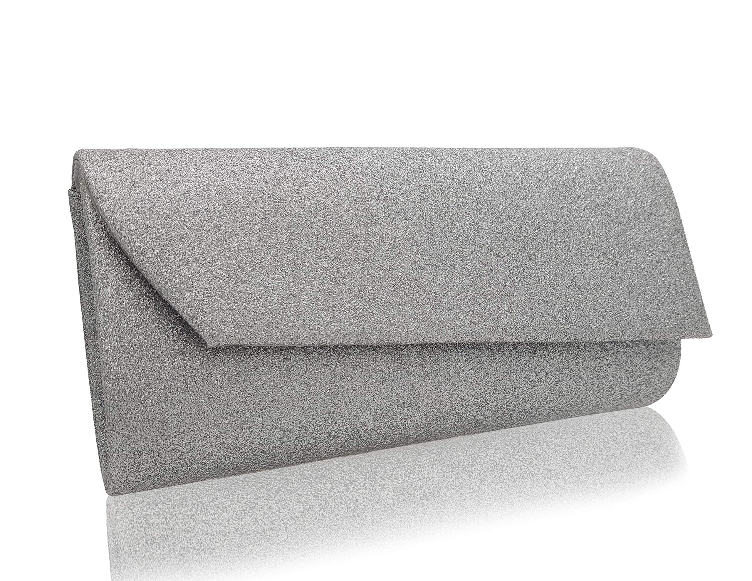 Sparkling Fancy Clutches, Evening Bridal Wedding Party Clutch Purse for Women Glitter-image-6