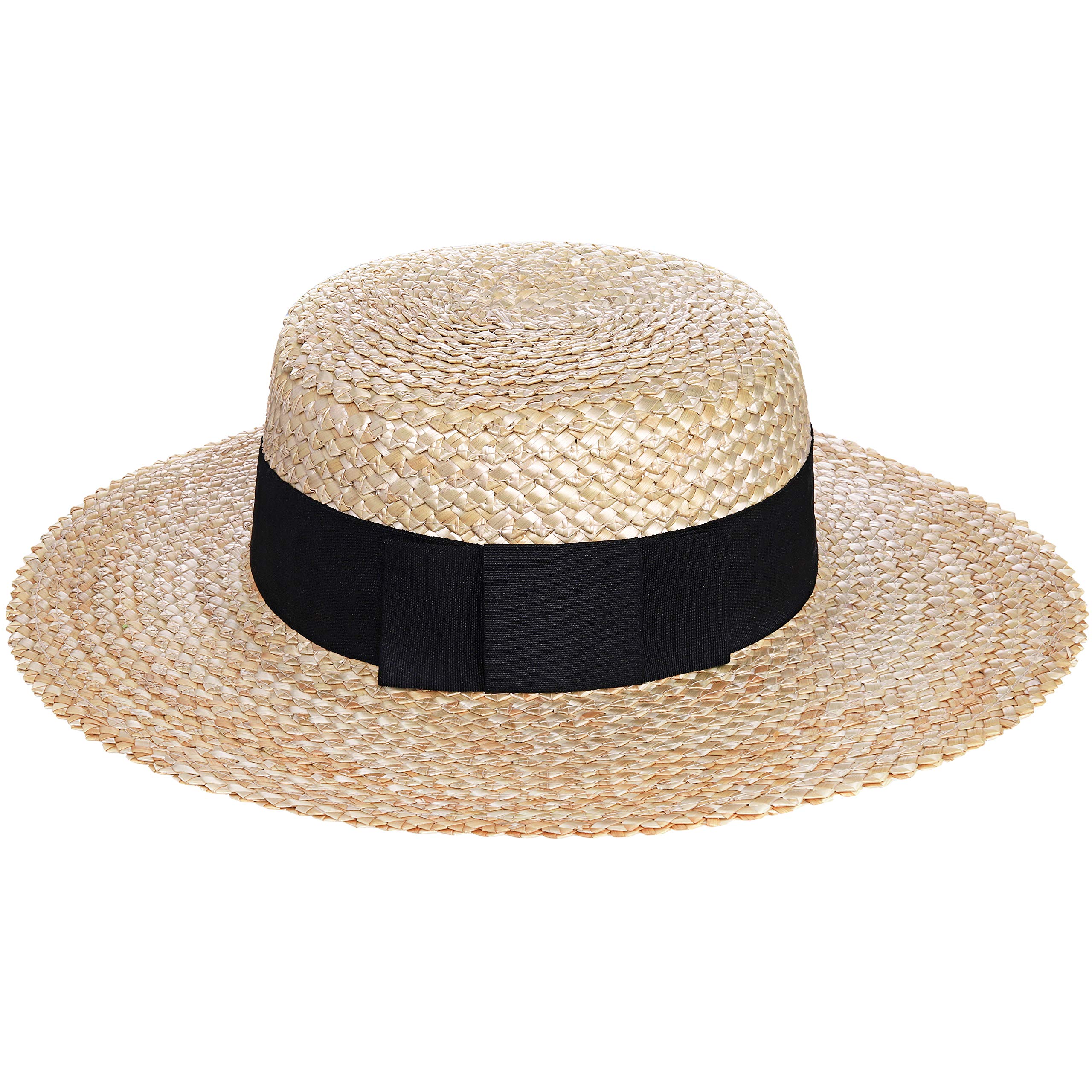 BABEYOND Women Wide Brim Straw Hat 