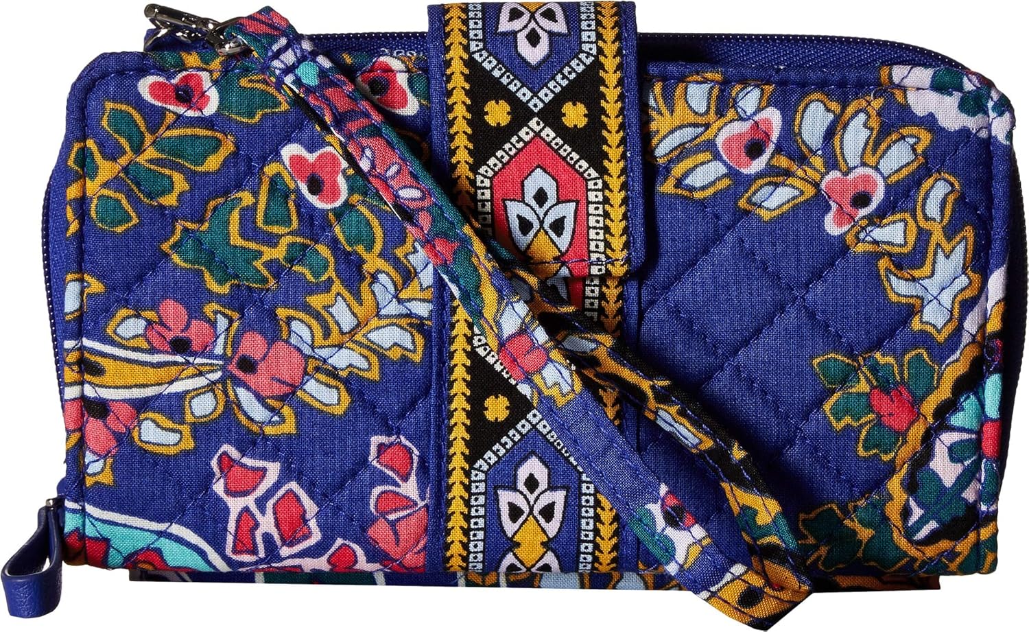 Vera Bradley Women's Iconic RFID Combo Wristlet Romantic Paisley One