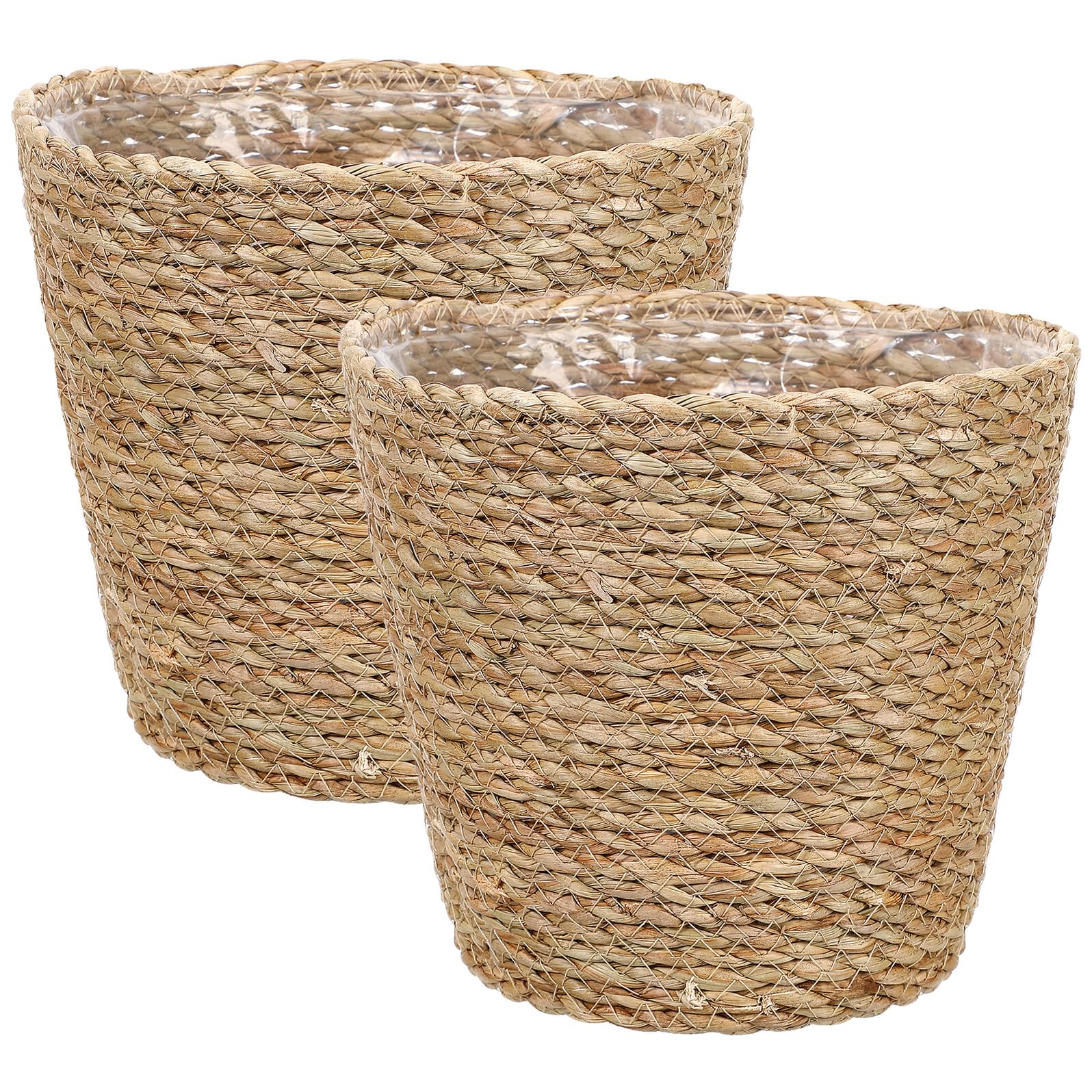 Paniers de jardinage en jonc de mer pour sublimer vos plantes de salon Homoyoyo
