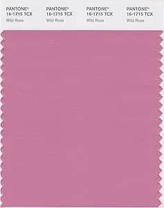 PANTONE SMART 16-1715X Color Swatch Card, Wild Rose, Wall Stickers ...