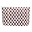 PAZIMIIK Knitted Checkered Makeup Bag Large Zipper Make Up Accessory Pouch for Purse Cosmetic Brush Bag for Travel Essential,Purple