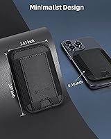Vista 8 de para cartera MagSafe, cartera magnética más fuerte para iPhone 17/16/15/14/13/12 Series, soporte para 7 tarjetas, carteras magnéticas para teléfono