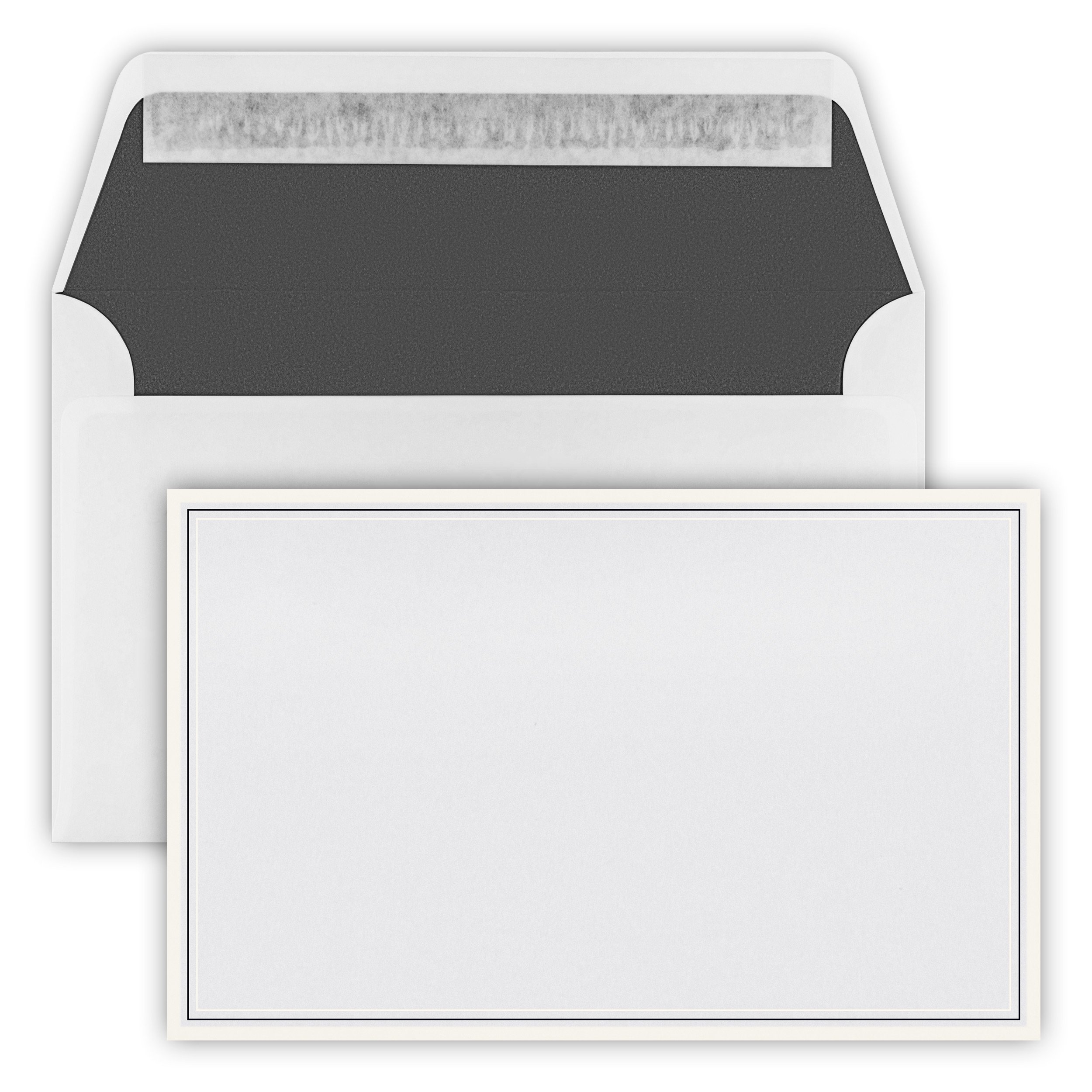 Briefumschläge24Plus – 50 Quadratische Umschläge Zart Creme, 160x160 Mm, 120g Papier Mit Dreieckslasche