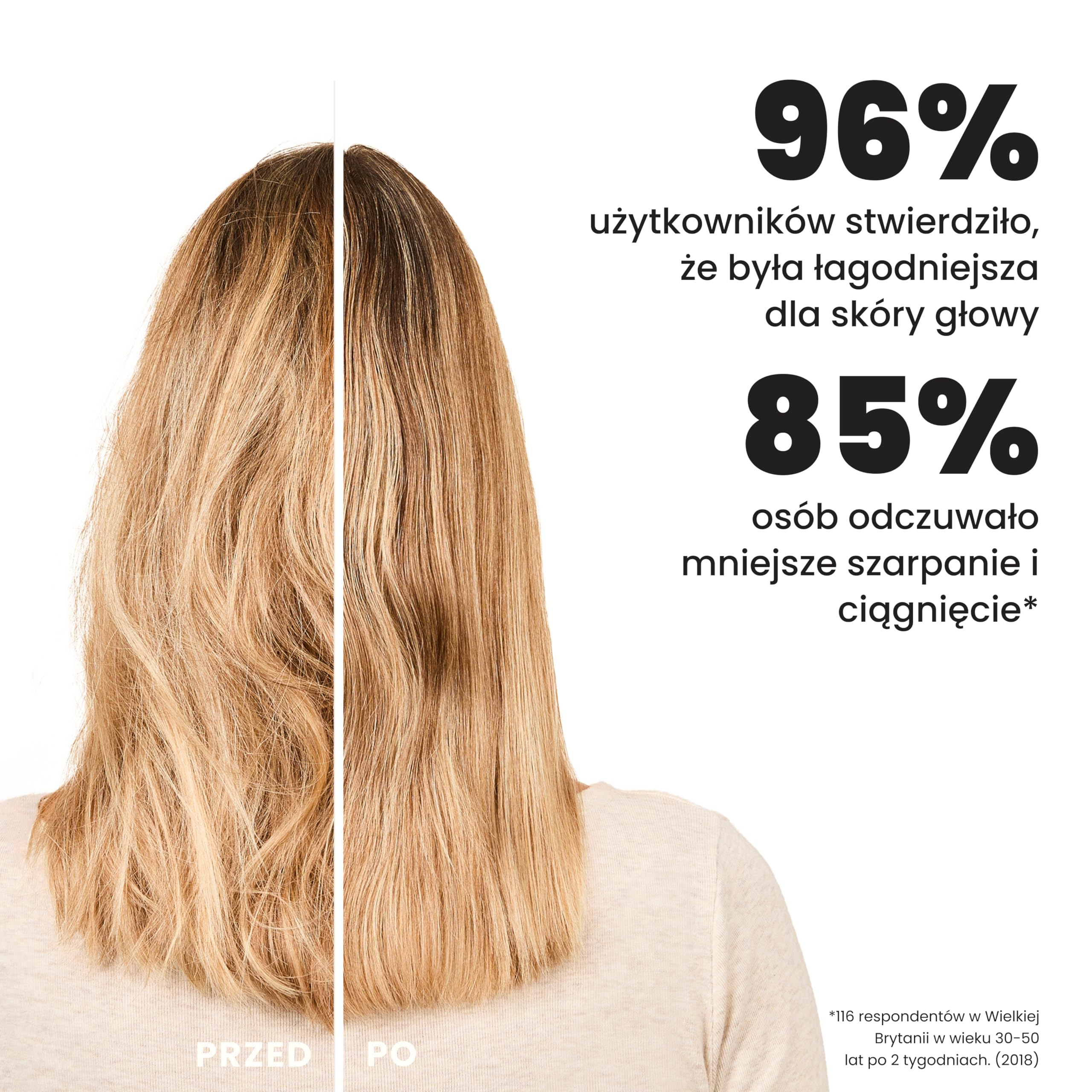 Tangle Teezer Fine and Fragile Ultimate, do włosów farbowanych, cienkich i delikatnych - Miękkie, elastyczne ząbki redukują łamanie i ciągnięcie - Łagodna dla delikatnych włosów - Miętowo-fioletowa