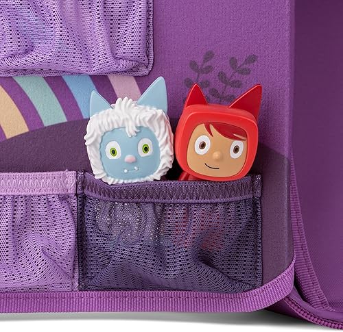 Miniatura 3 de Estuche de transporte Tonies Max No es compatible con Toniebox - Etapa divertida y almacenamiento para hasta 14 personajes - Sobre el arco iris