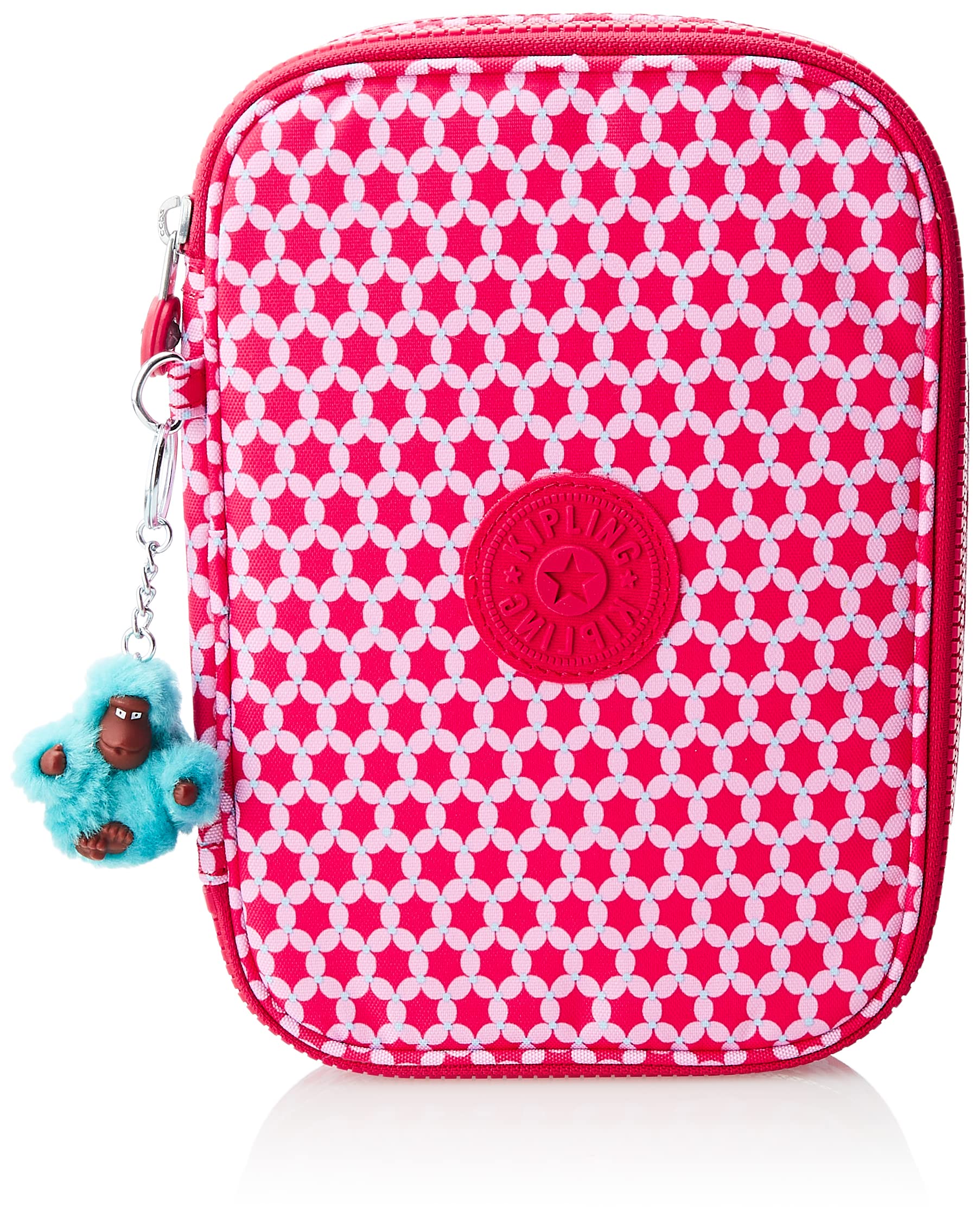 Kipling 100 PENS, Large Pencil Case Holds Up To 100 pens, 21 cm, 1.5 L, Starry Dot Prt