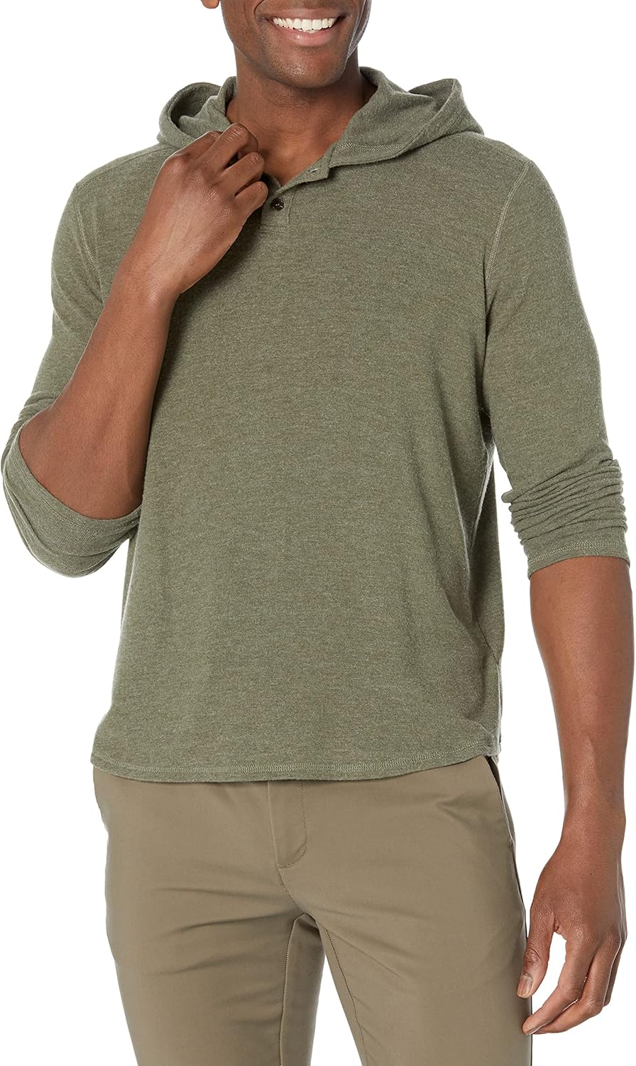 Velvet by Graham & Spencer Men's Velvet Men's Byrd Long Sleeve Hoodie