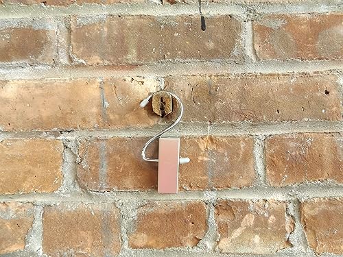 Miniatura 8 de NAHANCO 610EC12 - Gancho para bota, cromo cepillado, clip de metal, 4.5 pulgadas (paquete de 12)