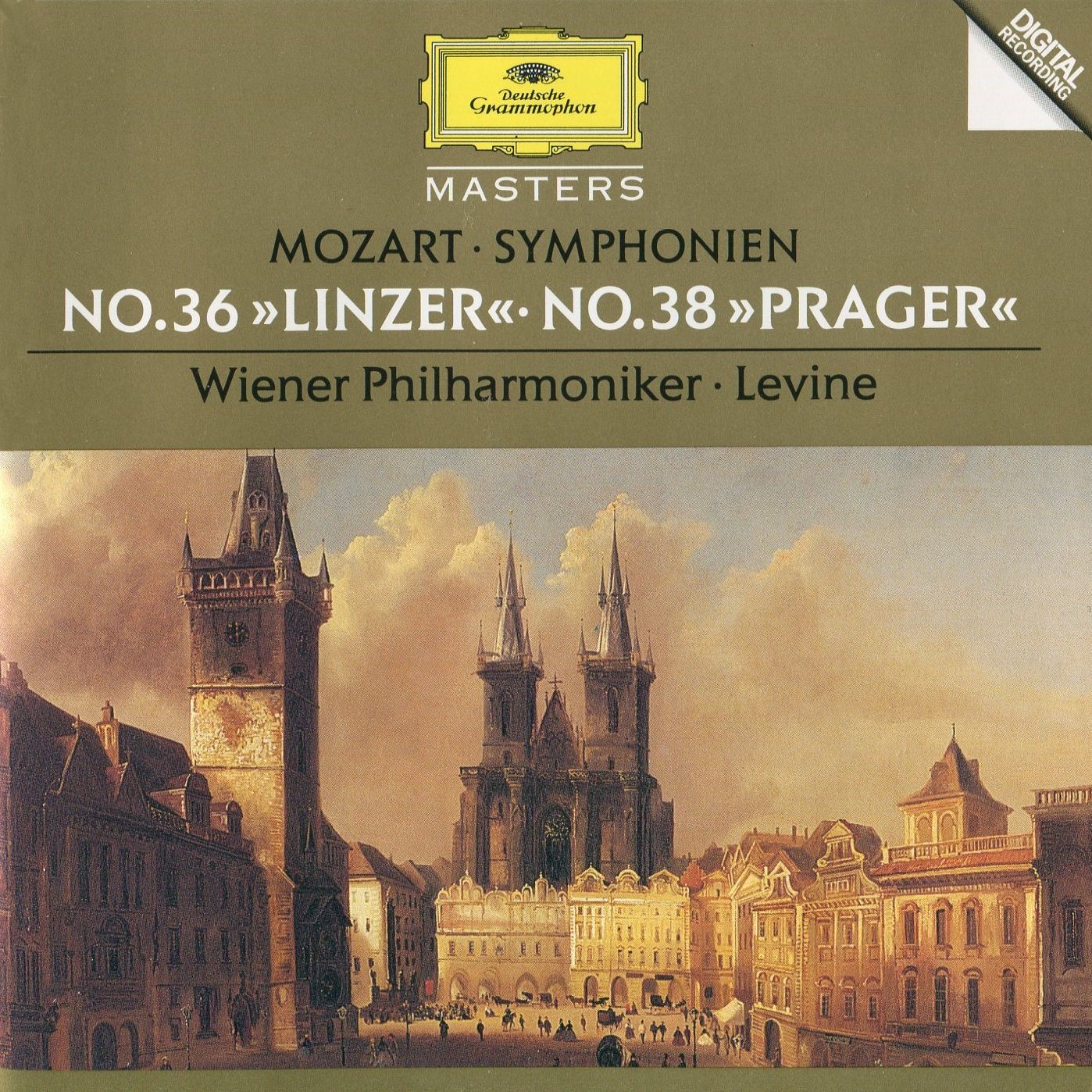 Mozart: Symphonies 36 & 38 [Audio CD] Vienna Philharmonic Orchestra; Levine, James