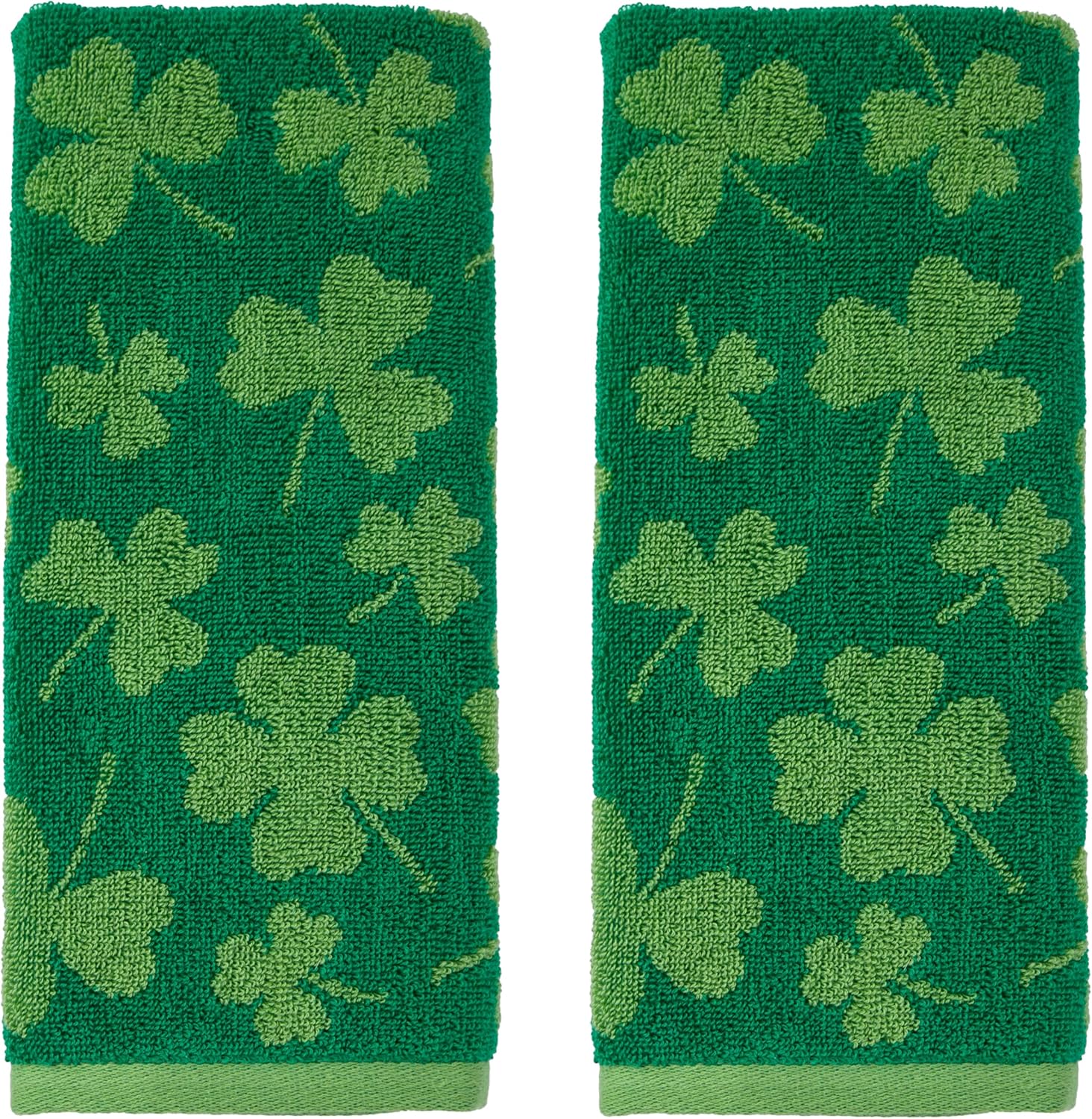 SKL Home St. Patrick's Day I Pinch Back Hand Towel Set, White