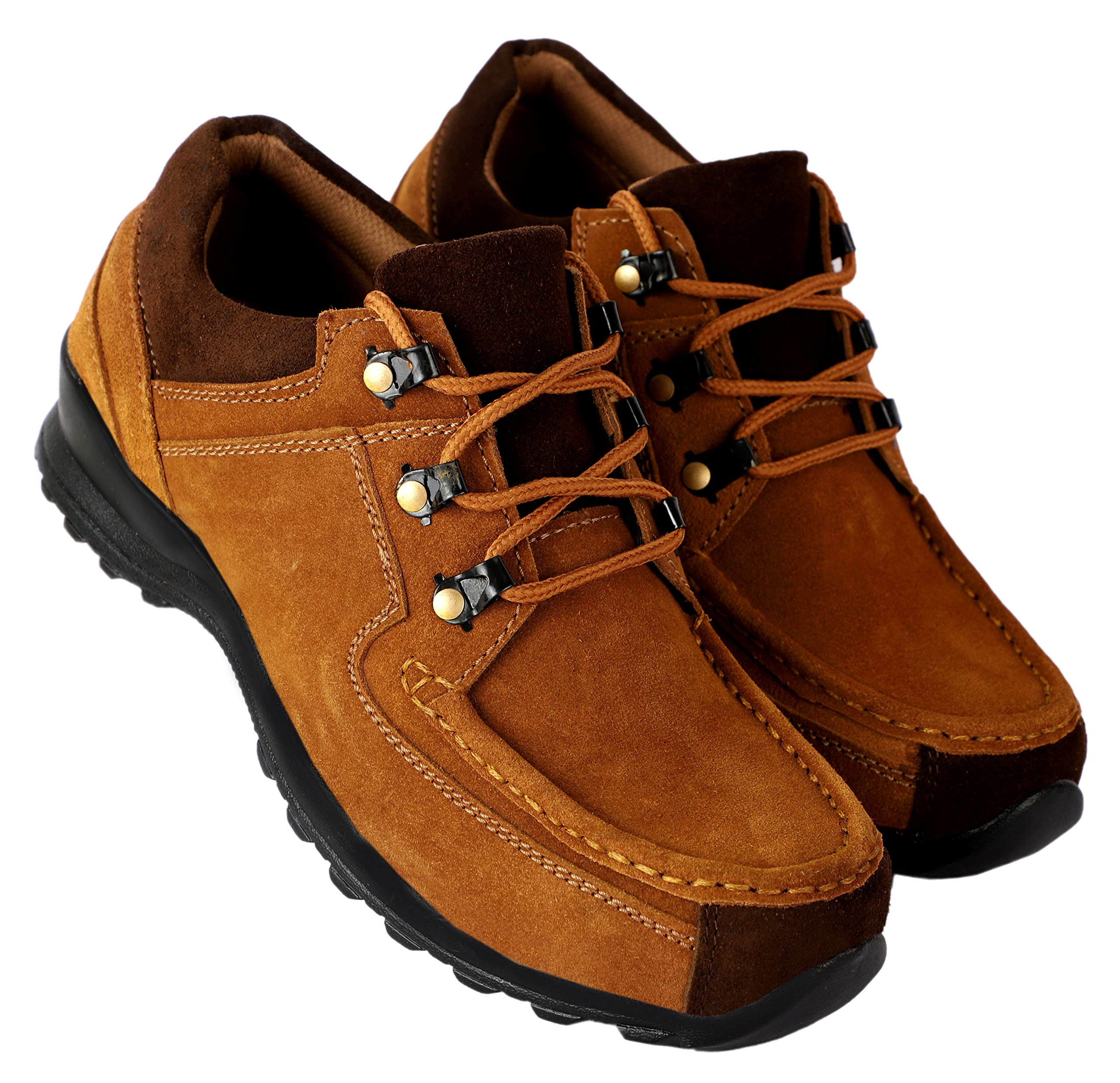 george Adam Mens Suede Leather Tan Solid Lace Up Boots (B086KP2GN9) Amazon Price History, Amazon Price Tracker