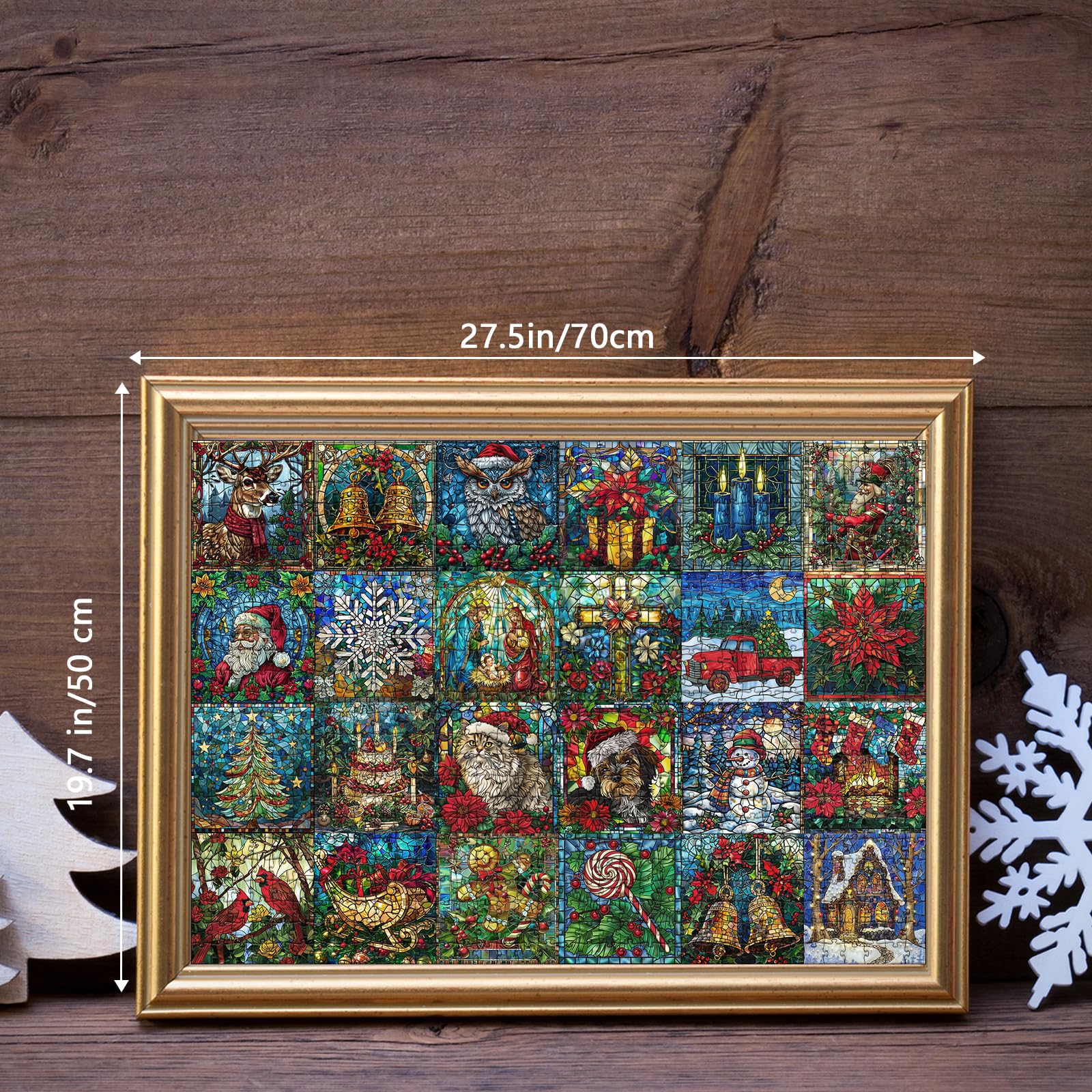 BUHAH Puzzle 3D 1000 Pezzi Per Adulti - Aquila Realistica In Stile Grintoso, Poster Incluso, 70x50 Cm, Sfida Difficile Per Appassionati - 5