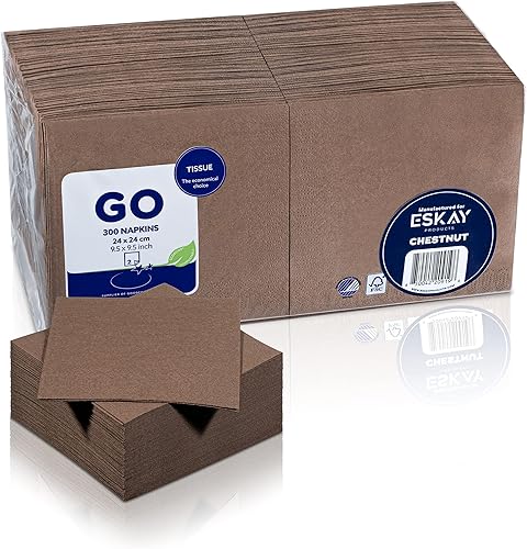 Miniatura 8 de Servilletas de cena negras, servilletas de papel desechables de 3 capas - para bar, cenas, bodas, cumpleaños, hechas en la UE, (125 unidades)