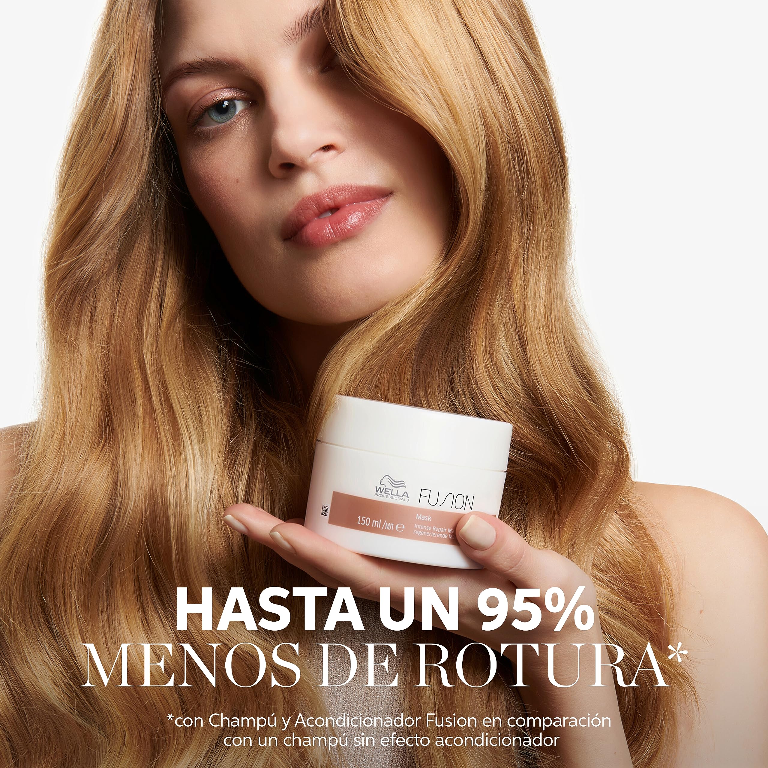 Wella Professionals FUSION Mascarilla Capilar de Reparación Intensa - Tratamiento Hidratante para Cabello Seco y Dañado -Brillo y anti roturas