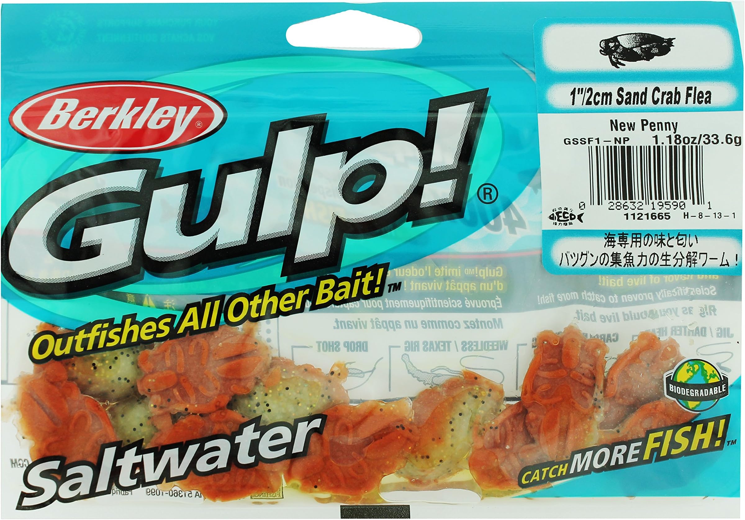 Berkley Gulp! Sand Crab Flea Saltwater