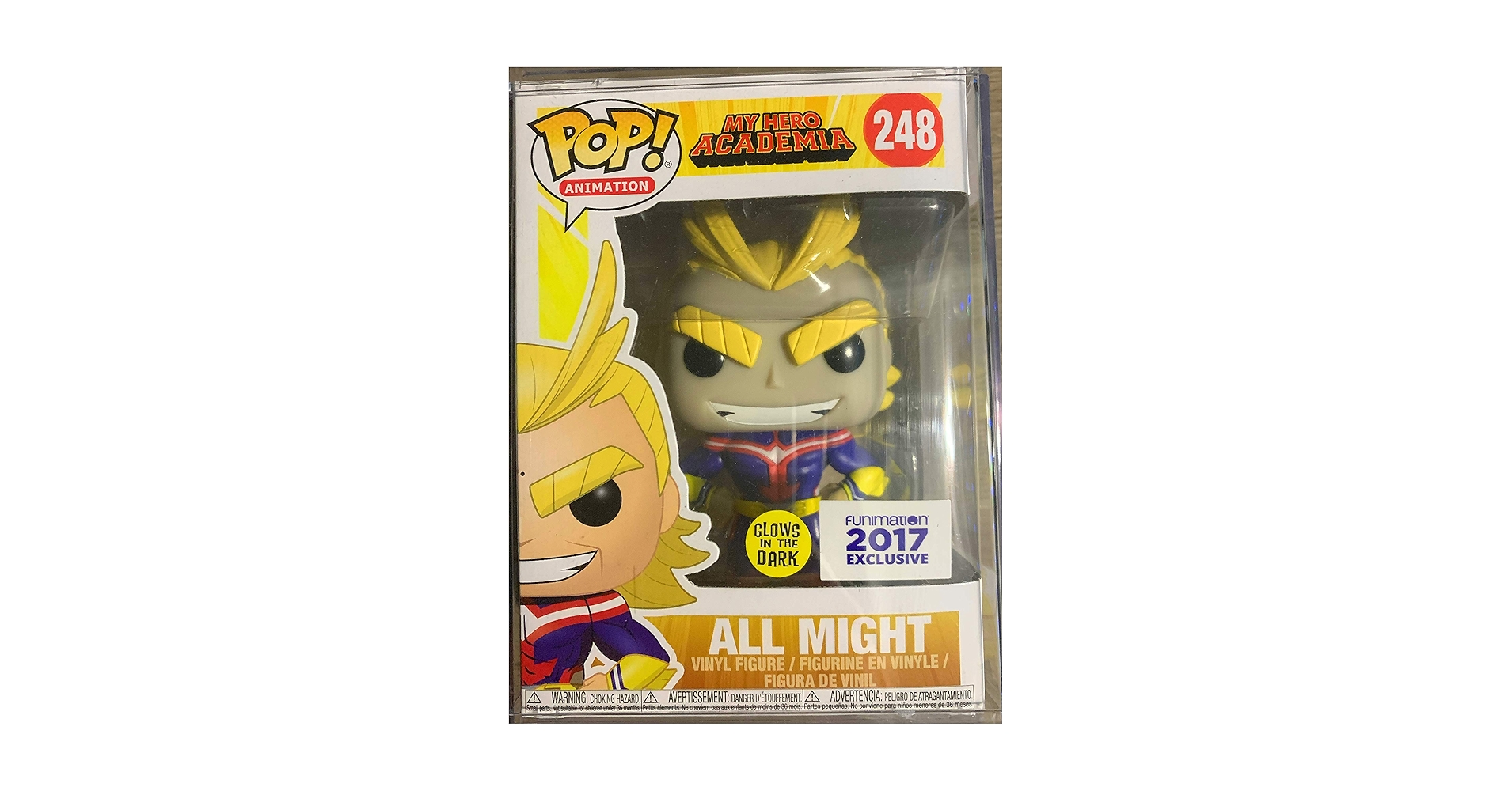 Amazon.com: Funko POP! My Hero Academia All Might Glow In