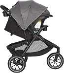 Evenflo Folio 3 Wheel Jogging Travel System Stroller + Infant Car Seat - Avenue Grey