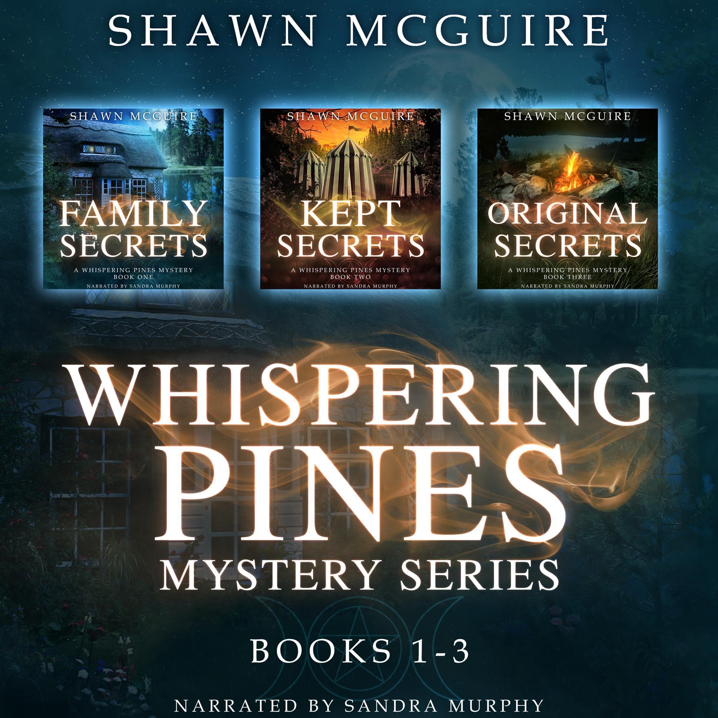 Cover art for Whispering Pines Mysteries Box Set, Books 1-3