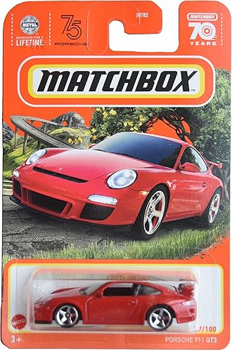 Matchbox Porsche 911 GT3, rojo 87100
