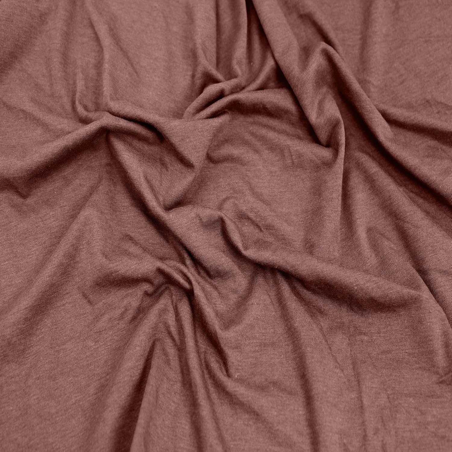 Texco Soft Stretch Cotton Rayon Spandex Blend – Cotton Rayon Spandex – 60” Wide, 150 GSM – Perfect for Apparel, Lounge Wear & DIY Sewing