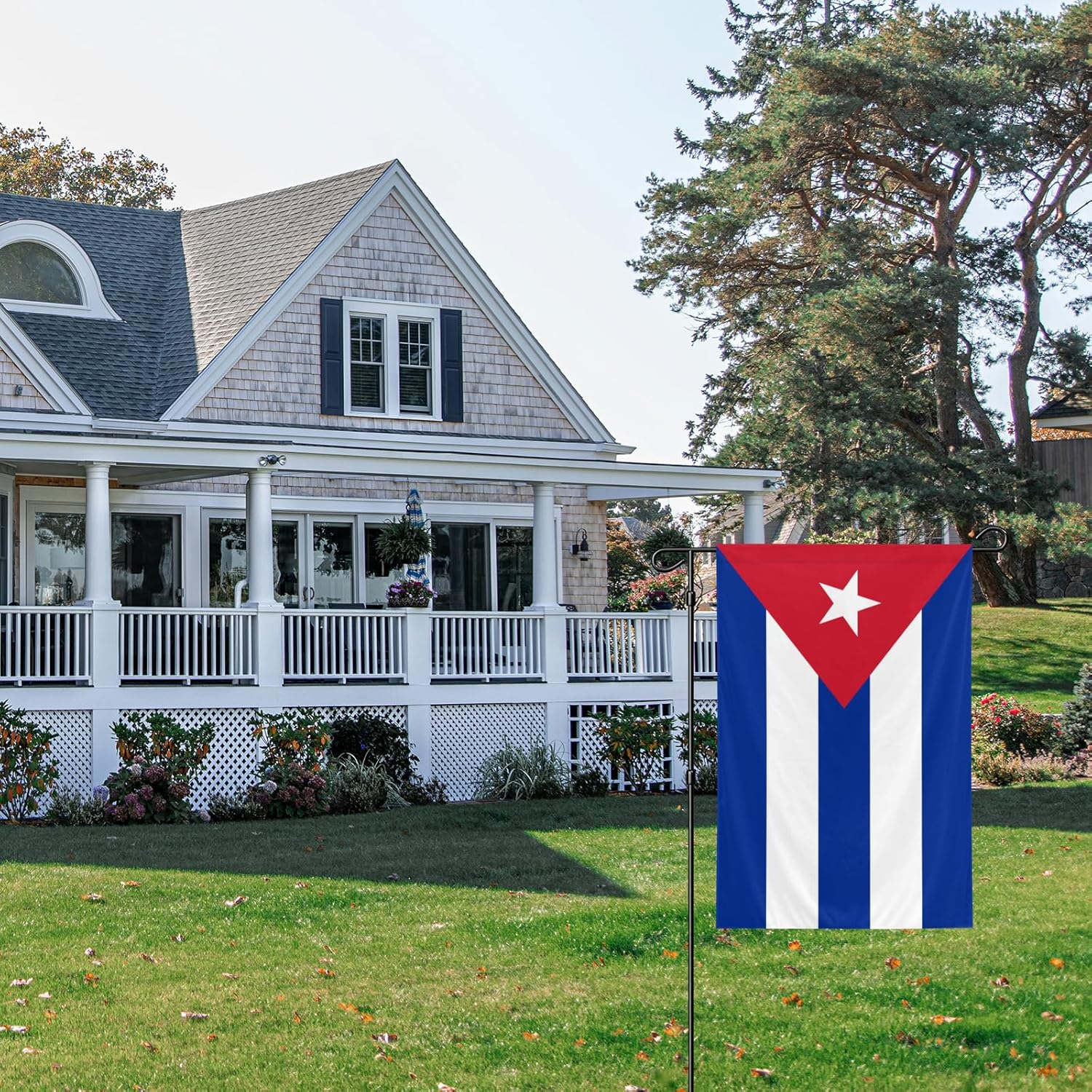 Cuba Garden Flag, 12x18 Inch Double-Sided, Vivid Color Cuban National Garden Flags, for Indoor Outdoor Party Home Lawn Decor - Image 5