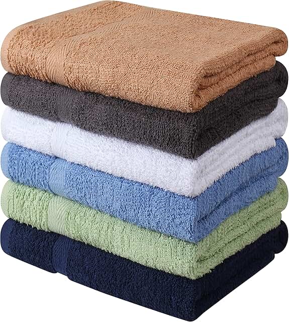 Amazon.com: Bathroom Towels - Bathroom Towels / Bath Products: Home ...