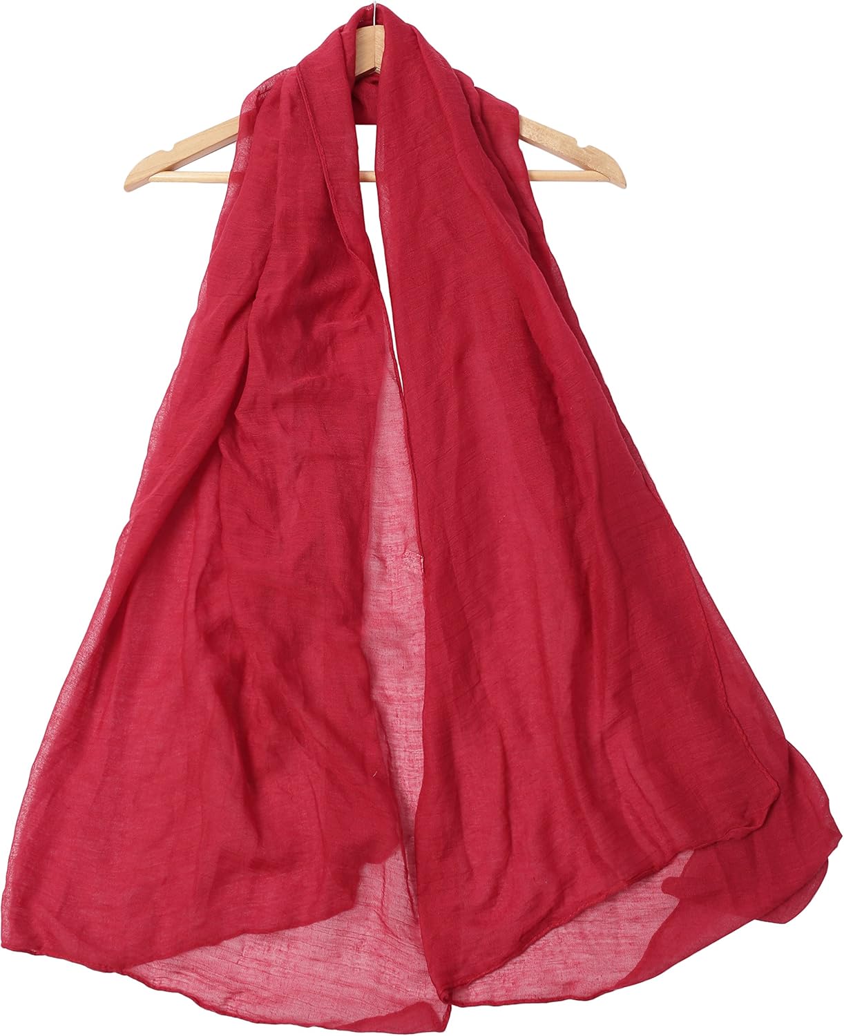 woogwin Women's Cotton Scarves Lady Light Soft Fashion Solid Scarf Wrap Shawl - Image 3