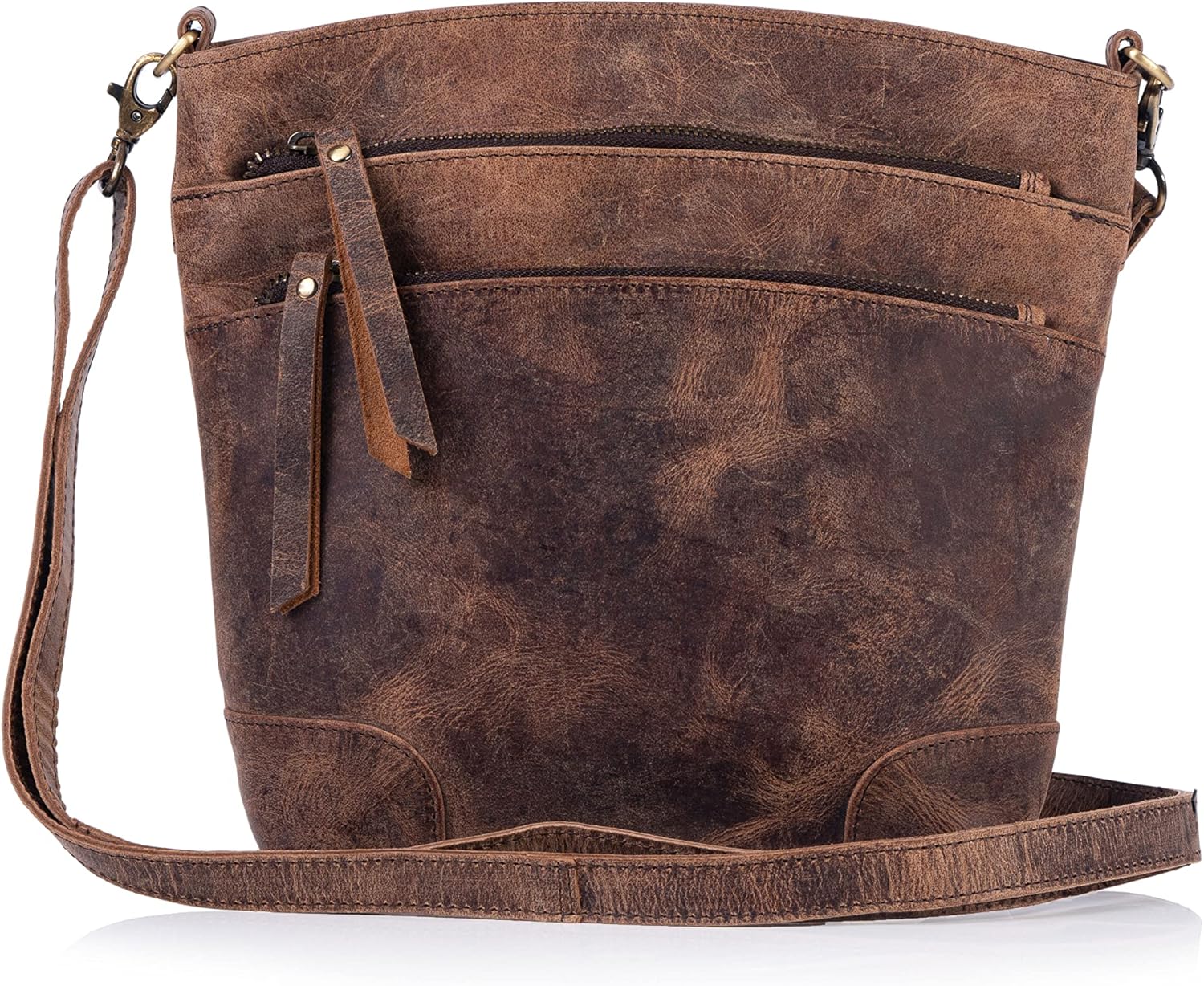 Leather Crossbody Bag for women purse tote ladies bags satchel travel tote shoulder bag