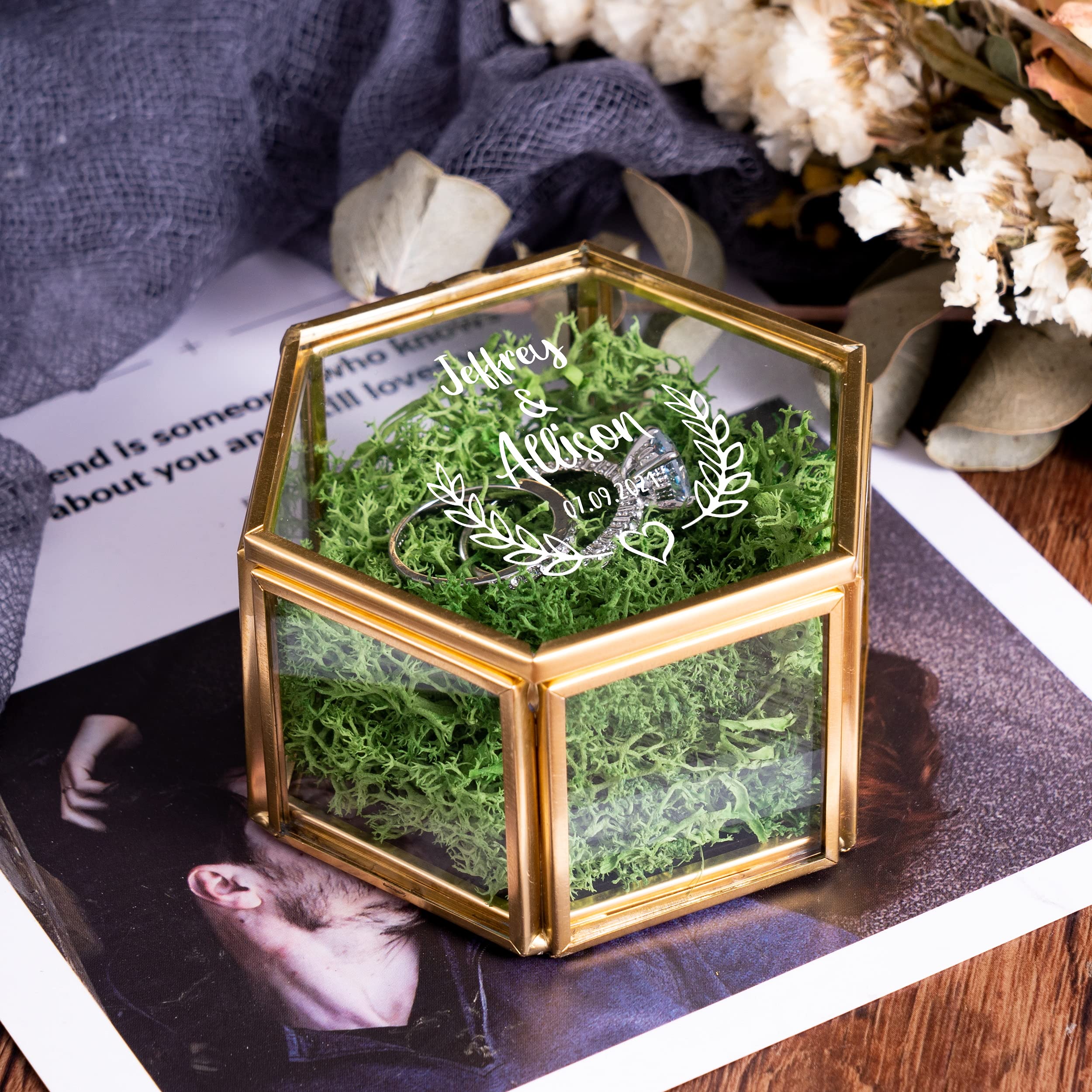 Specchio Unidirezionale A 3 Strati Coperchio In Vetro Organizer Per - Foto 14