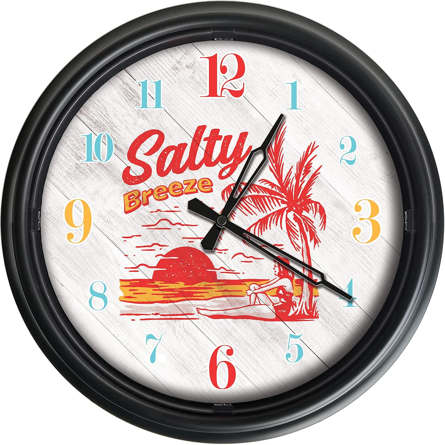 Holland Bar Stool Co. Live Laugh Love Indoor/Outdoor LED Wall Clock