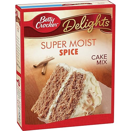 Miniatura 15 de Betty Crocker Delights Super Moist Party Rainbow Chip Cake Mix, 13.25 onzas (paquete de 12)