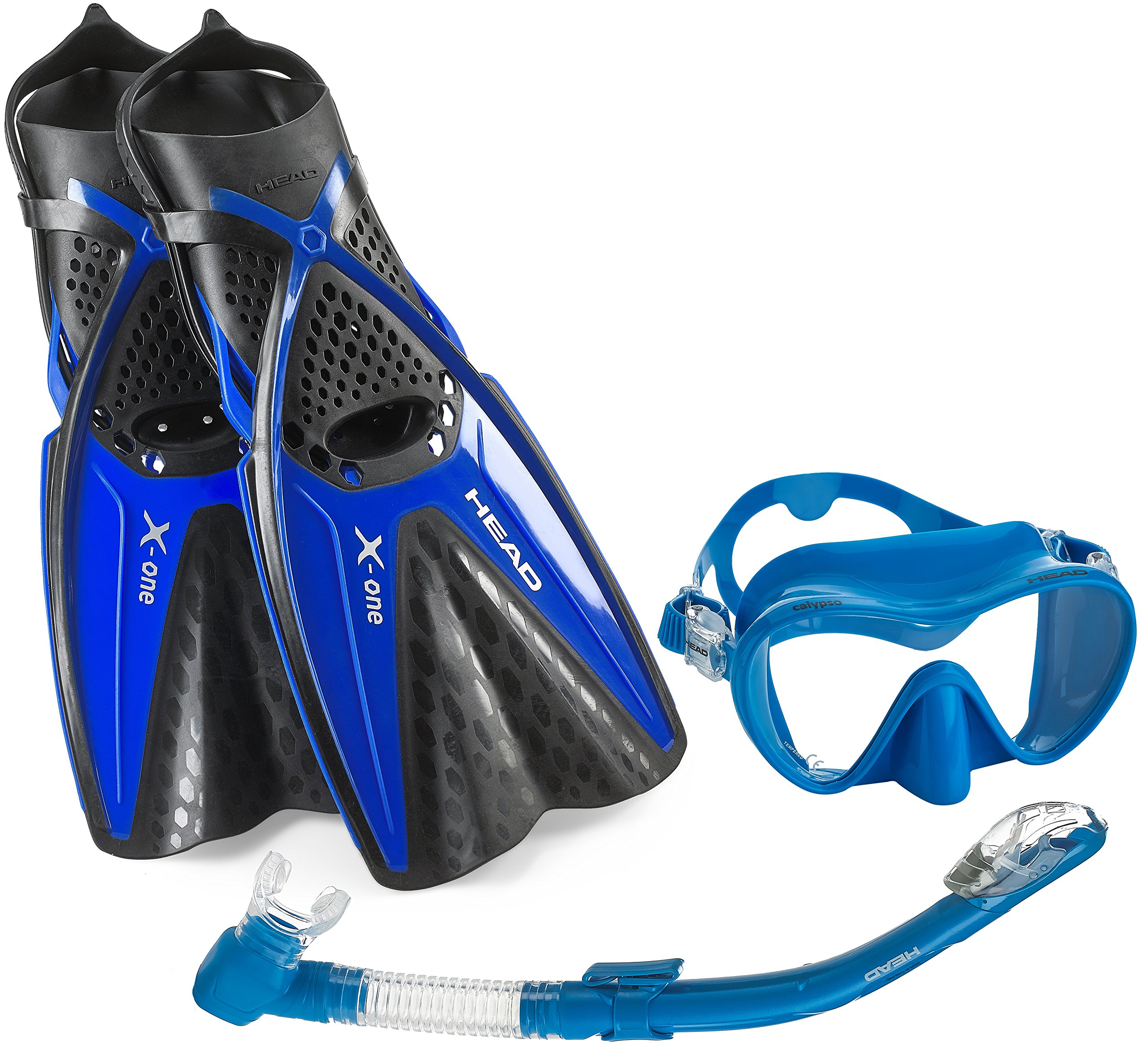 Amazon.com : HEAD X-One Bungee Adjustable Mask Fin Snorkel Set