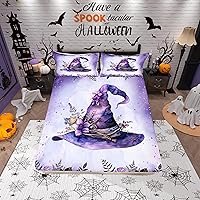 Vista 13 de Juego de ropa de cama con estampado de leopardo, tamaño individual, juego de cama de guepardo africano para decoración de dormitorio