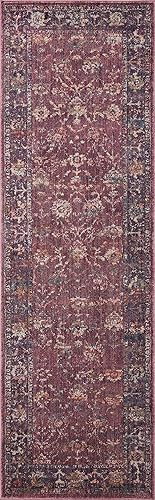 Miniatura 10 de Loloi Giada Collection GIA-04 - Alfombra tradicional color marfilmulticolor, redonda de 5 pies x 5 pies