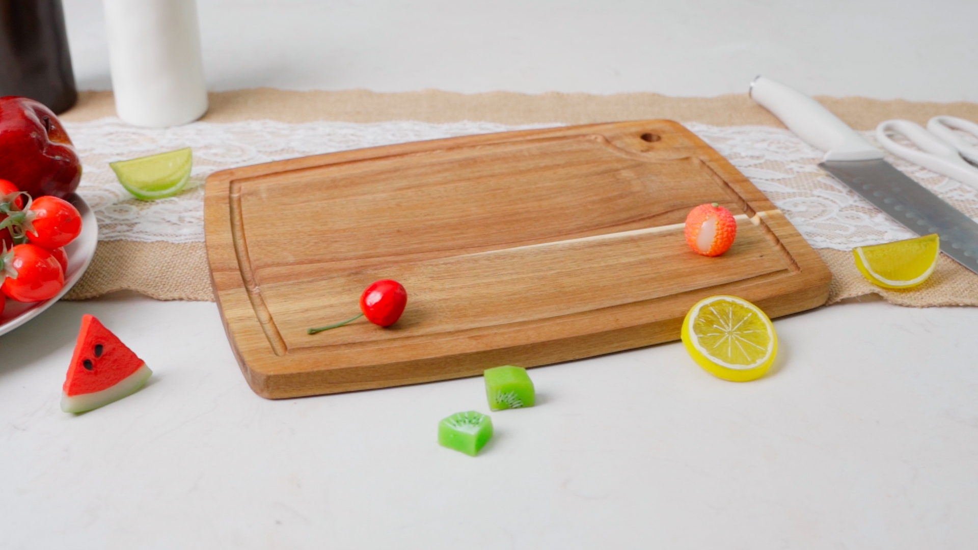 Set de 6 Tablas de Cortar de Madera Acacia 35.6x25.4 cm miniatura 7